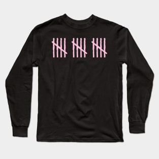 15th pink count Long Sleeve T-Shirt